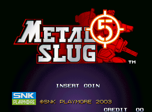 Metal Slug 5 (JAMMA PCB)
