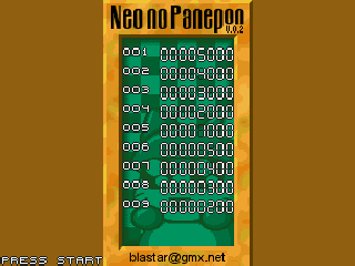 Neo No Panepon (20021005, Non-MAME)