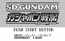 SD Gundam Gashapon Senki - Episode 1