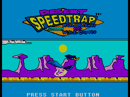 Desert Speedtrap - Starring Road Runner and Wile E. Coyote