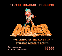 Digger - The Legend of the Lost City
