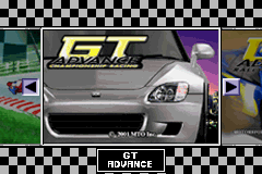 4 Games on One Game Pak - GT Advance - Championship Racing + GT Advance 2 - Rally Racing + GT Advance 3 - Pro Concept Racing + Moto GP