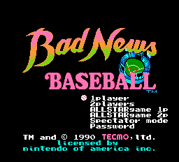 Bad News Baseball
