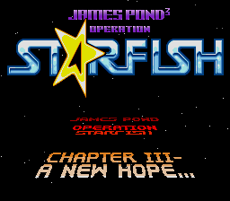 James Pond 3 - Operation Starfish