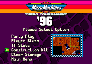 Micro Machines - Turbo Tournament '96