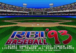 RBI Baseball 93