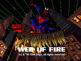 Spider-Man - Web of Fire (32X)