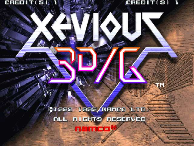 Xevious 3D/G (XV31/VER.A)