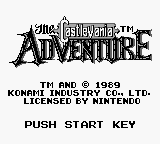 Castlevania Adventure, The (Graphics Improved Hack)
