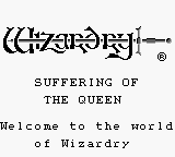 Wizardry Gaiden 1 - Suffering of the Queen